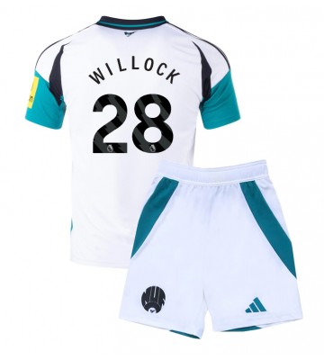 Newcastle United Joe Willock #28 Tredje Kläder Barn 2024-25 Kortärmad (+ Korta byxor)